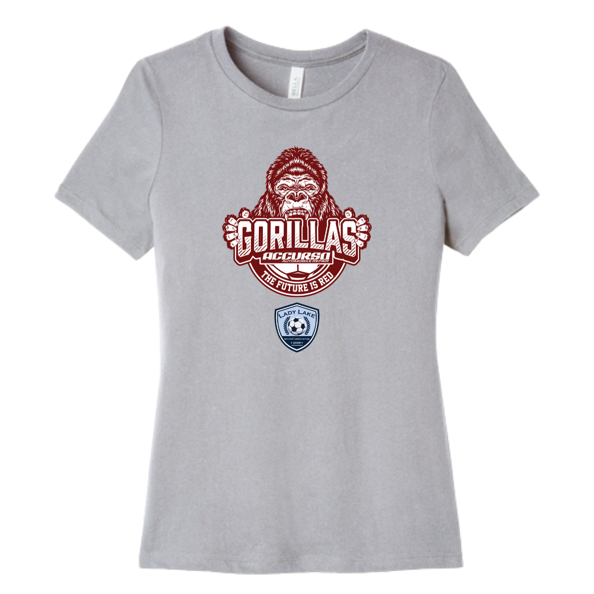 Women’s Accurso Gorillas Bella + Canvas Relaxed Jersey T-Shirt