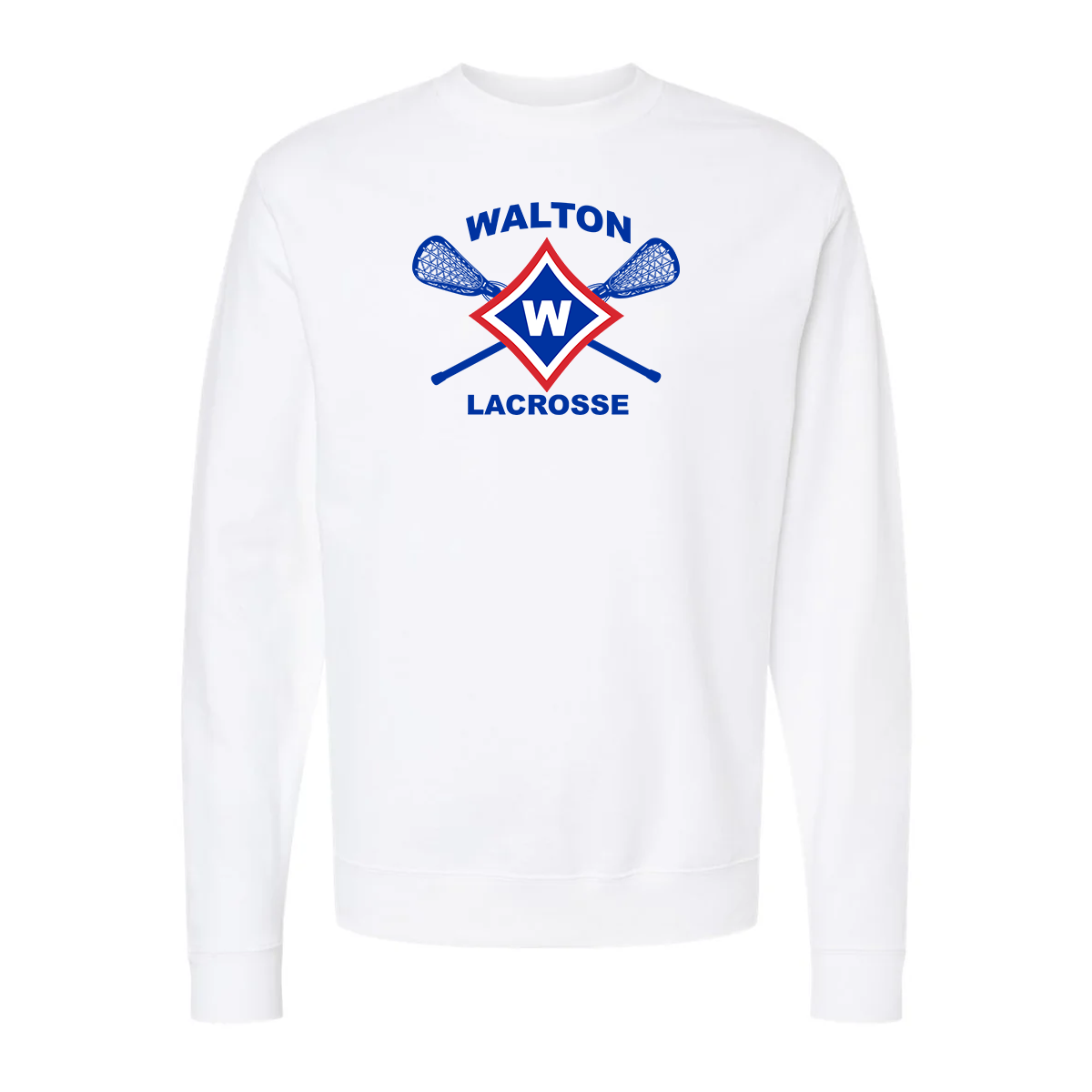 Adult Walton Lacrosse Midweight Crewneck Sweatshirt