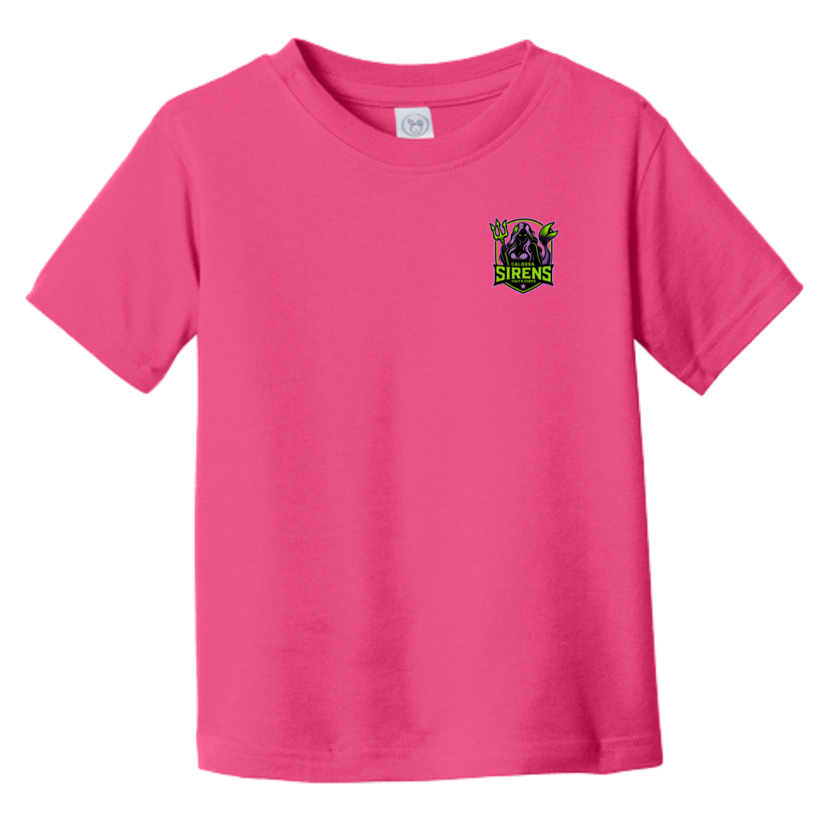 Caloosa Sirens Rabbit Skins Toddler Fine Jersey Tee
