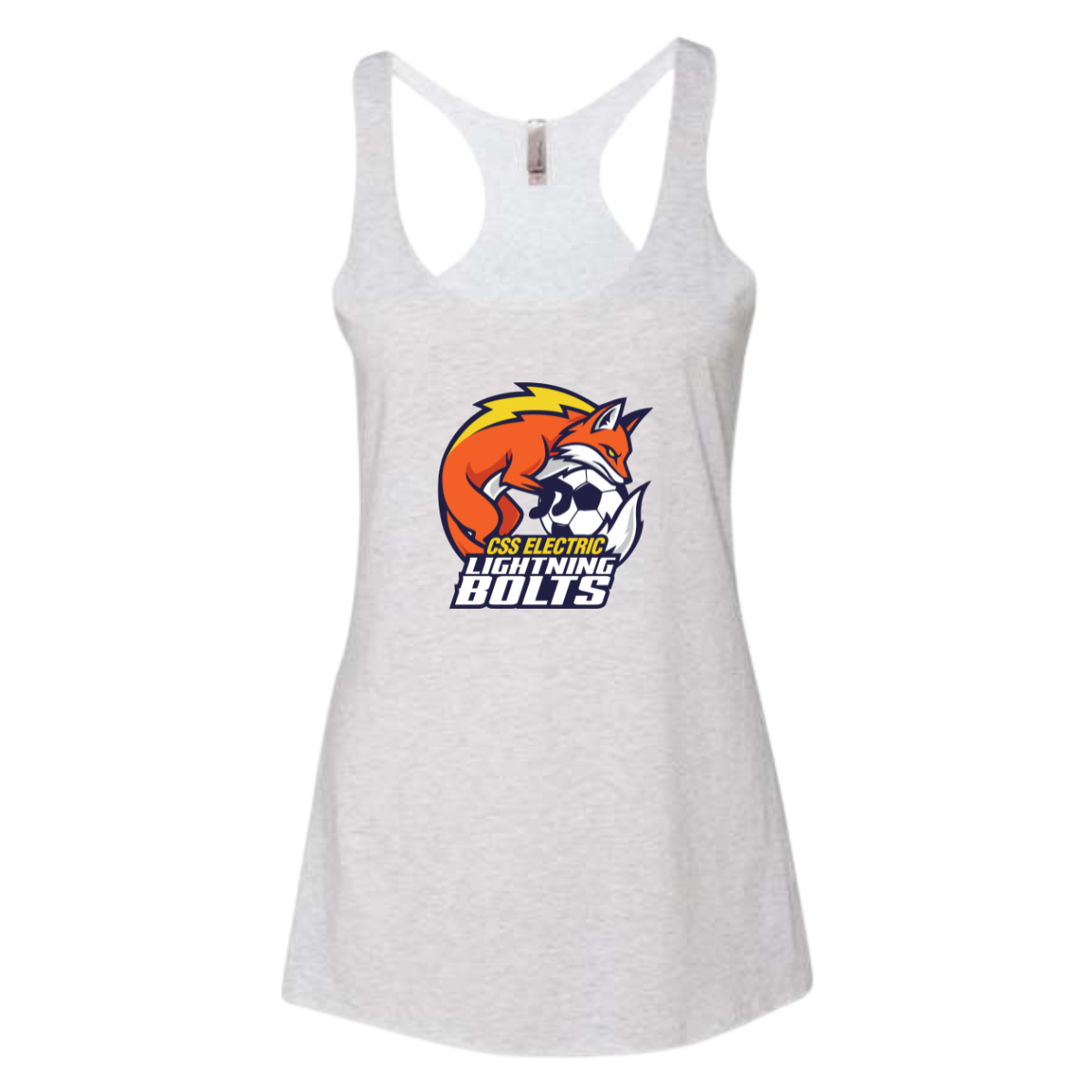 Women's Lightning Bolts Racerback Tank Top