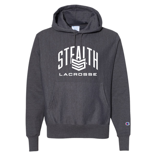 Adult Stealth Lacrosse Champion Reverse Weave Hoodie