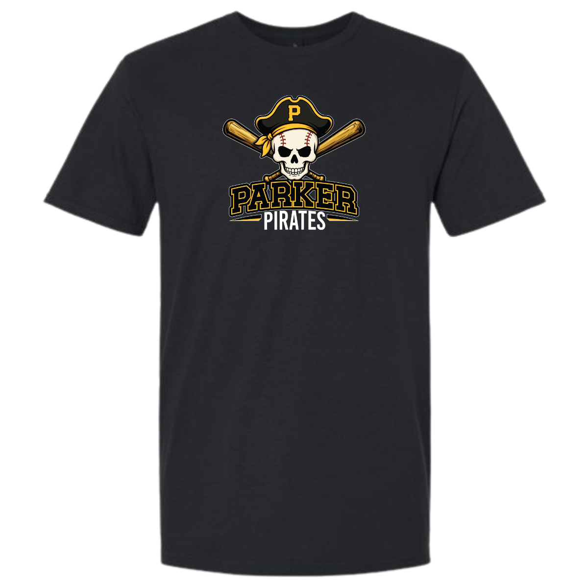 Adult Parker Pirates Gildan Softstyle T-Shirt