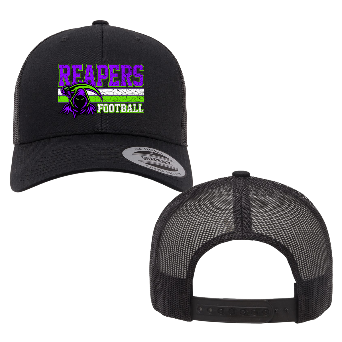 Caloosa Reapers Football YP Classics Retro Trucker Hat