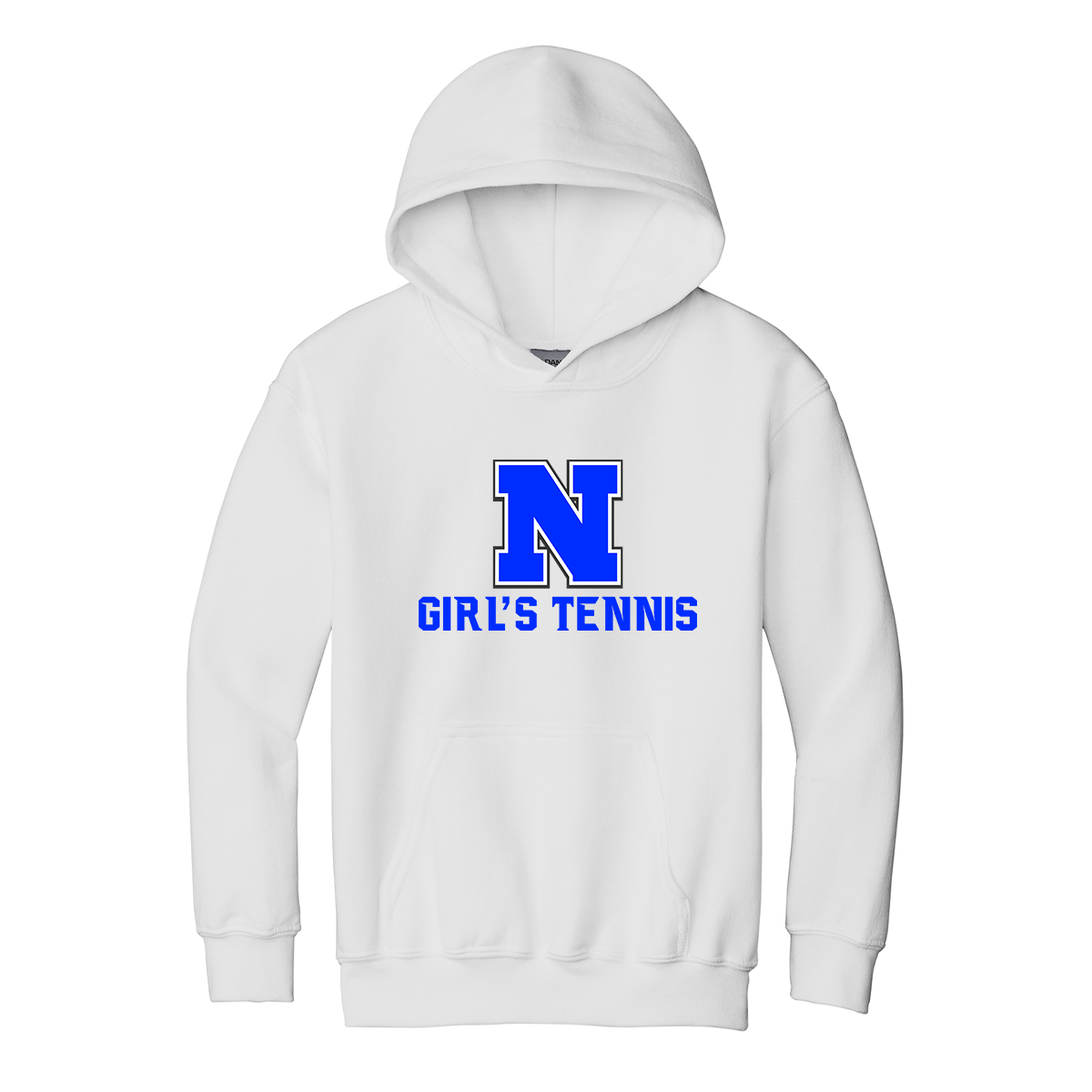 Youth Norristown Girl's Tennis Gildan Hoodie
