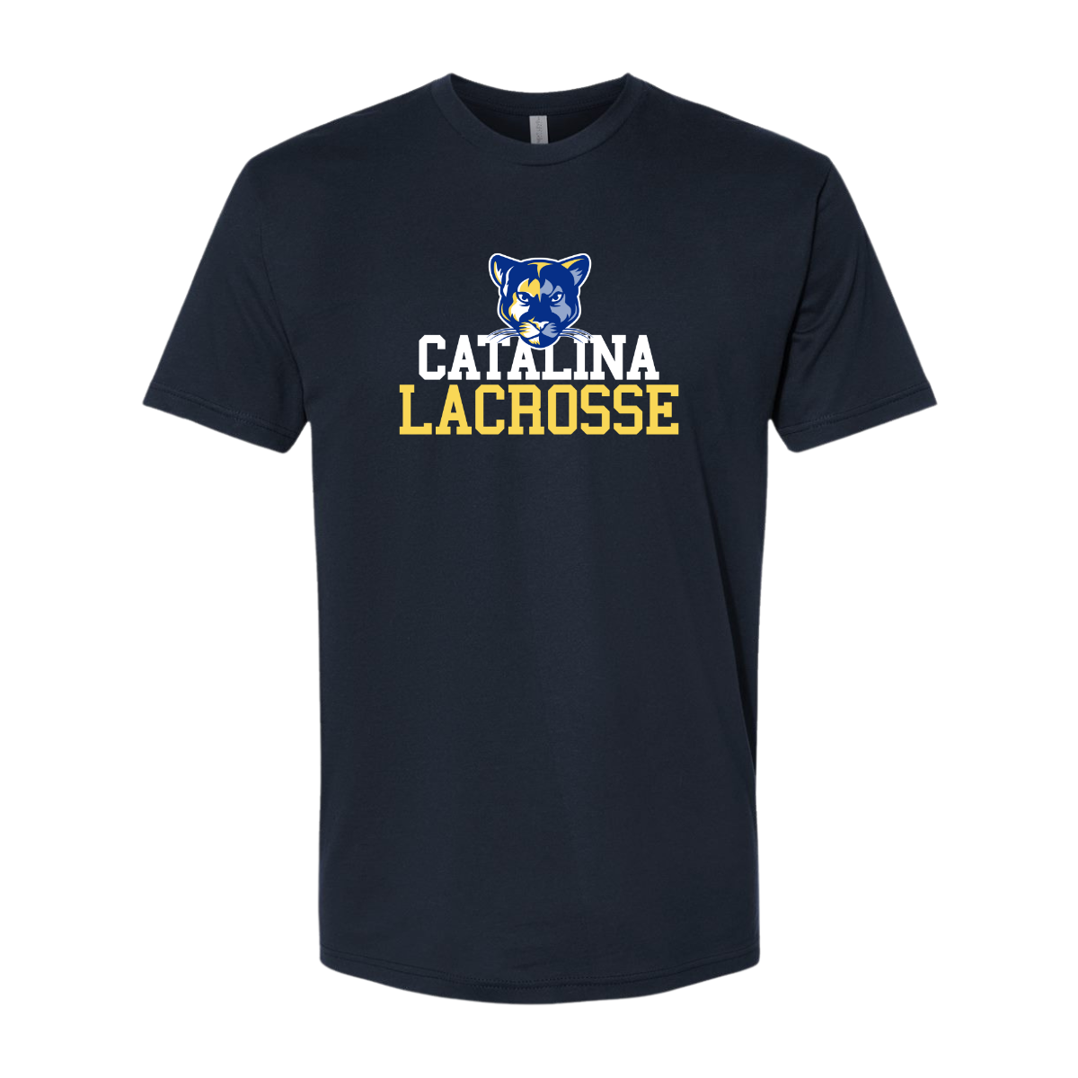 Adult Catalina Lacrosse Next Level Cotton T-Shirt
