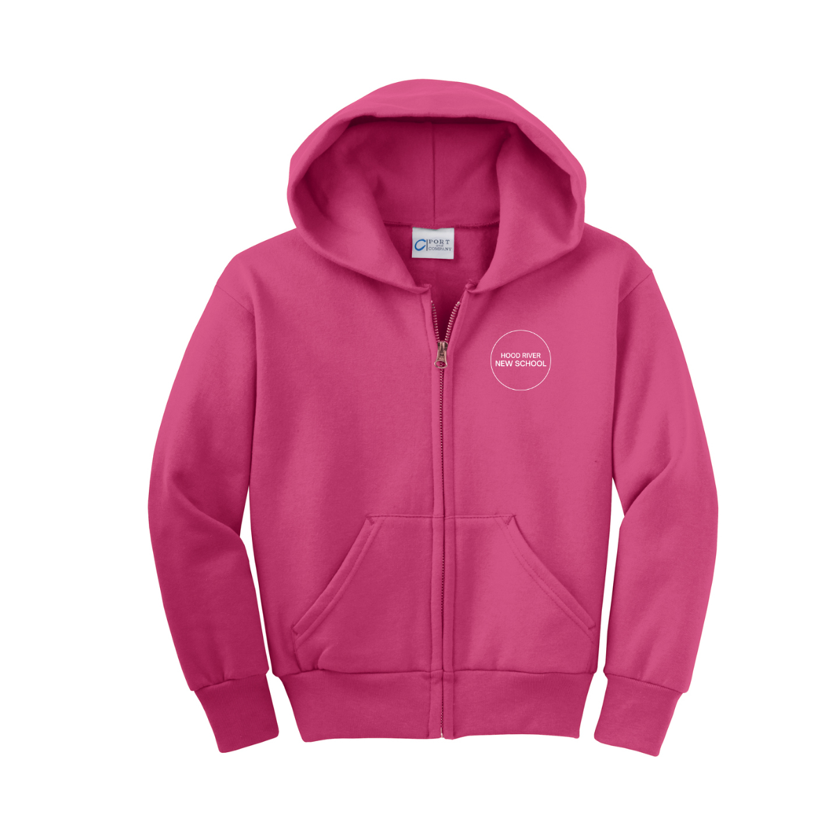 Youth Hood River New School Full Zip Fleece Hoodie