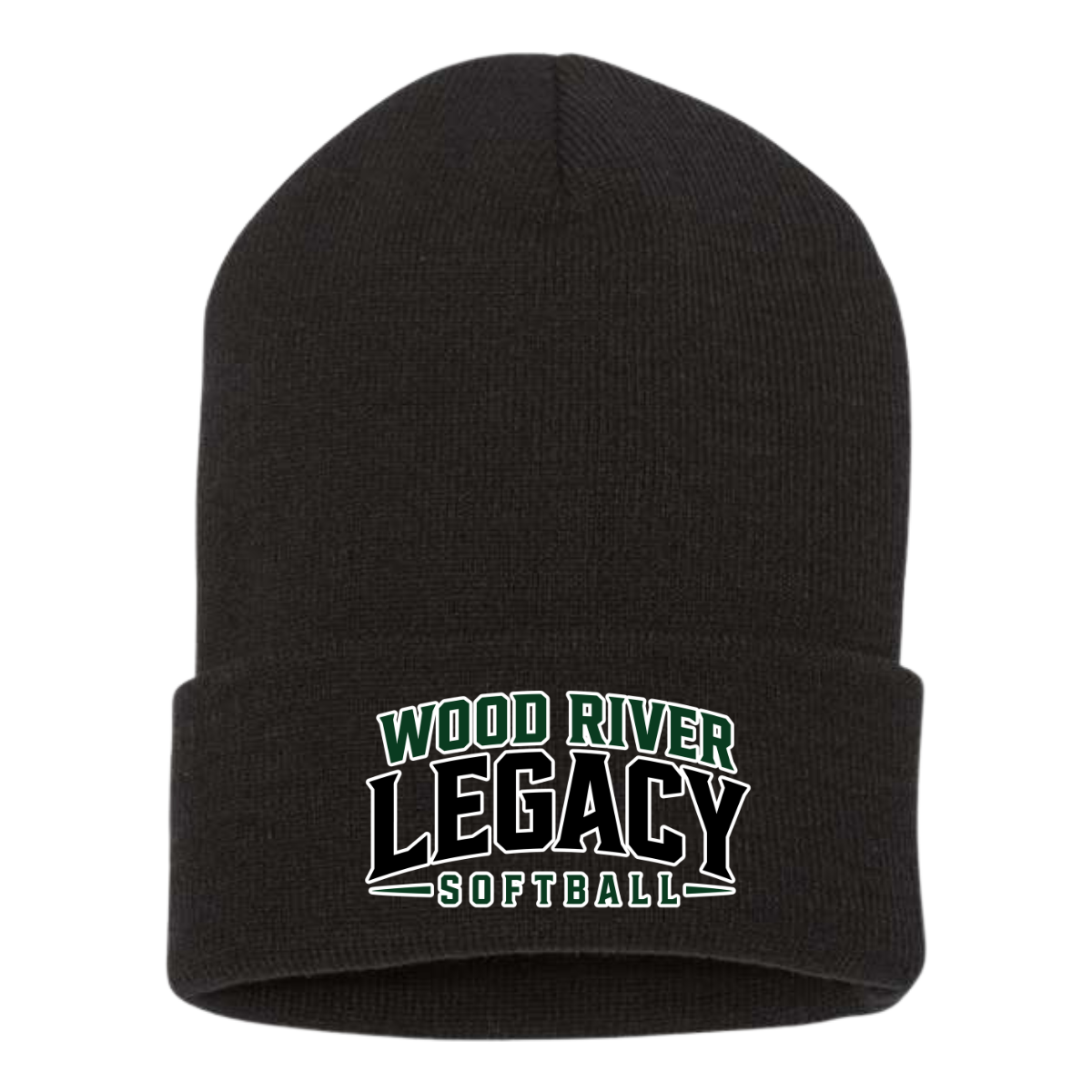Wood River Legacy Softball Cuffed Beanie
