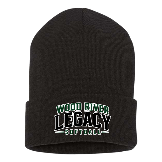 Wood River Legacy Softball Cuffed Beanie