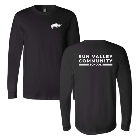 Adult Sun Valley Community School Bella + Canvas Long Sleeve Tee