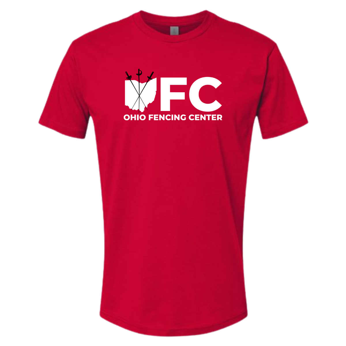 Adult Ohio Fencing Center Next Level Cotton T-Shirt