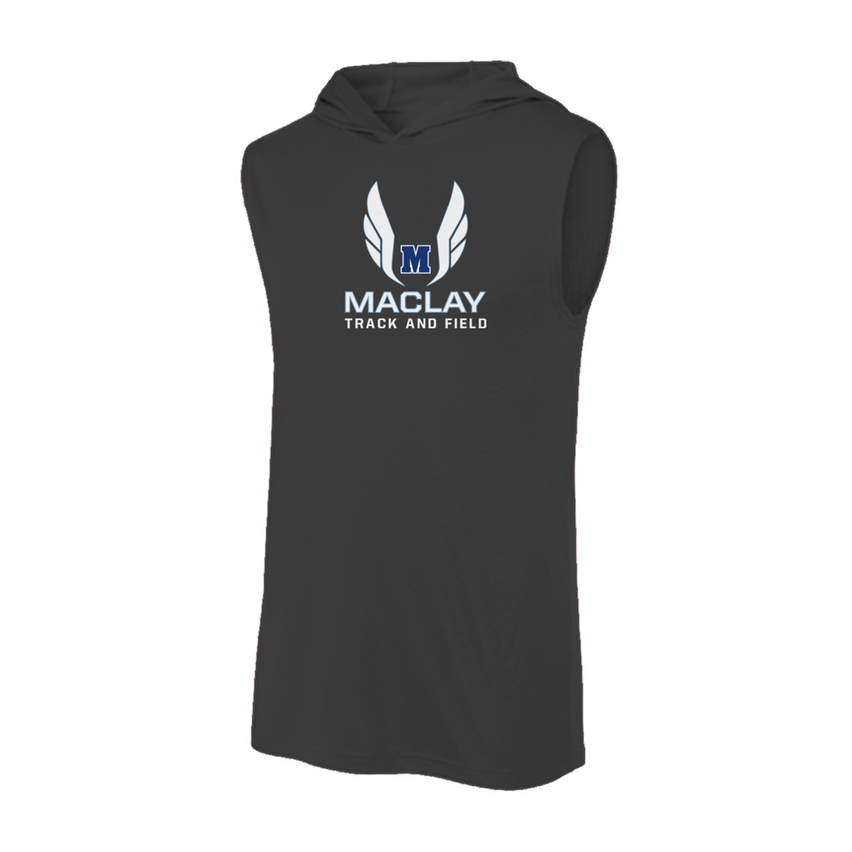 Adult Maclay Track & Field Sport-Tek Sleeveless Hoodie