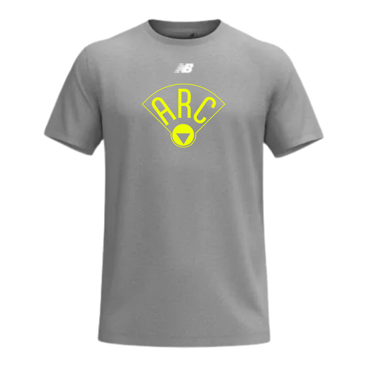 Adult New Balance Nblend T-Shirt - Highlight Yellow