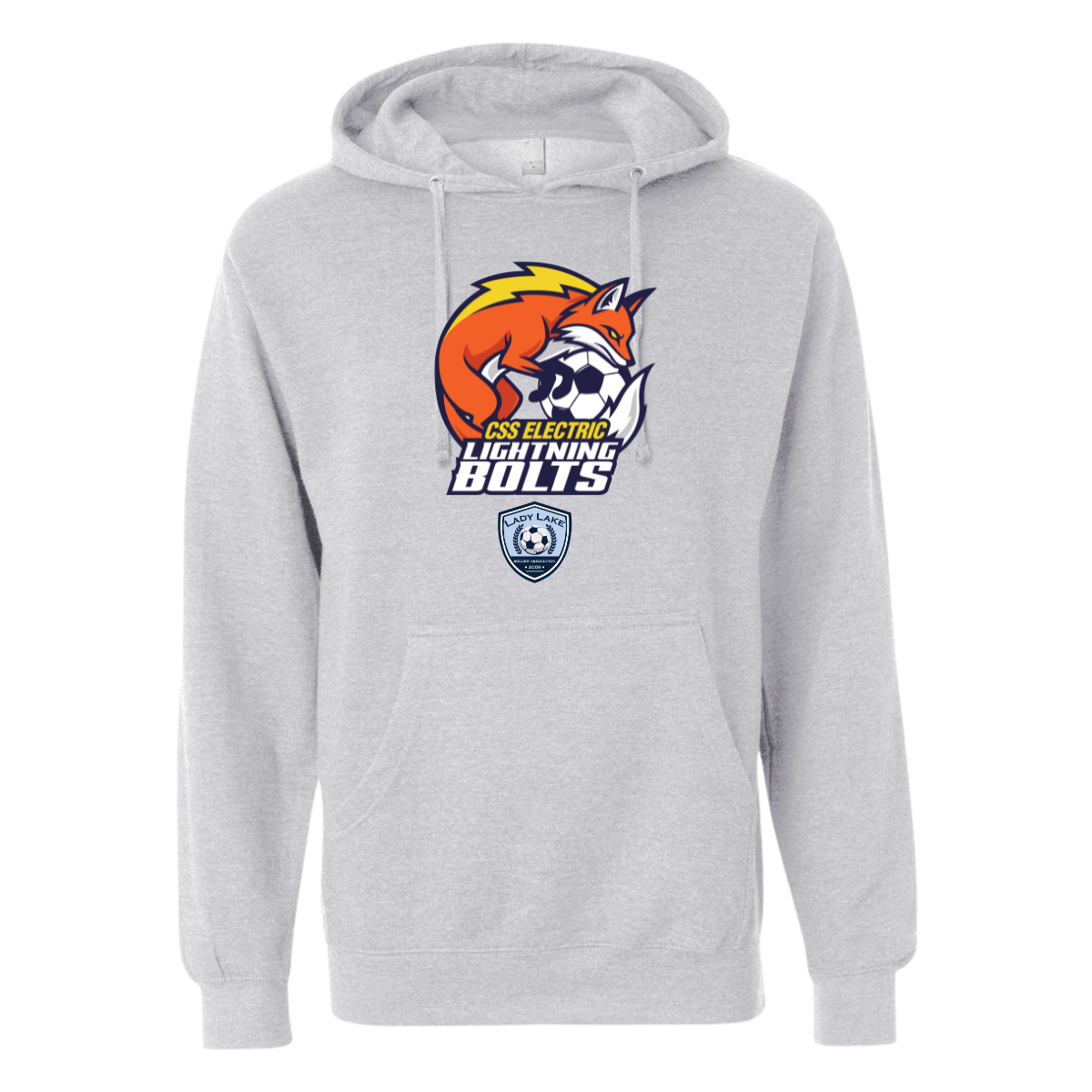 Adult Lightning Bolts ITC Midweight Hoodie