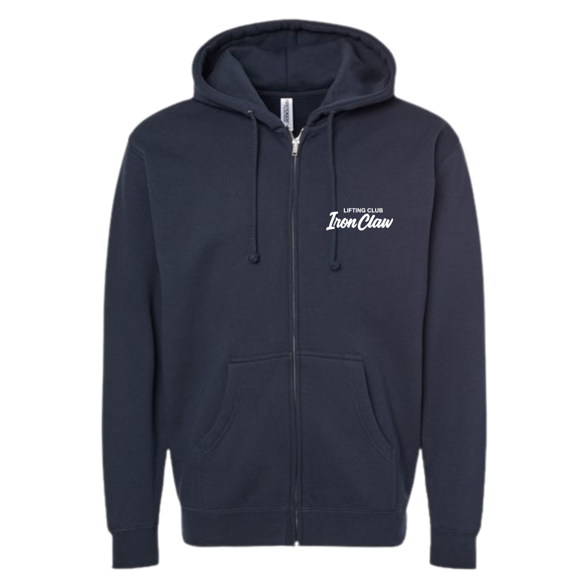 Adult Iron Claw Independent Zip Heavyweight Hoodie