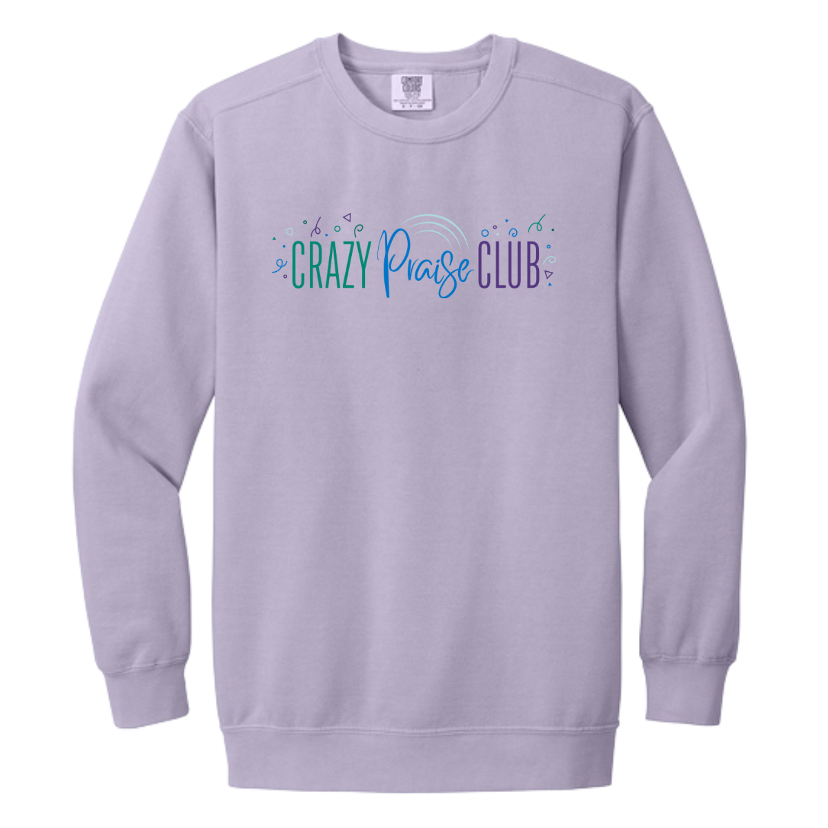 Adult Crazy Praise Comfort Colors Garment-Dyed Sweatshirt