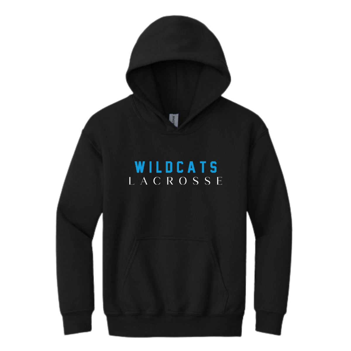 Youth Springdale Wildcats Lacrosse Gildan Hoodie