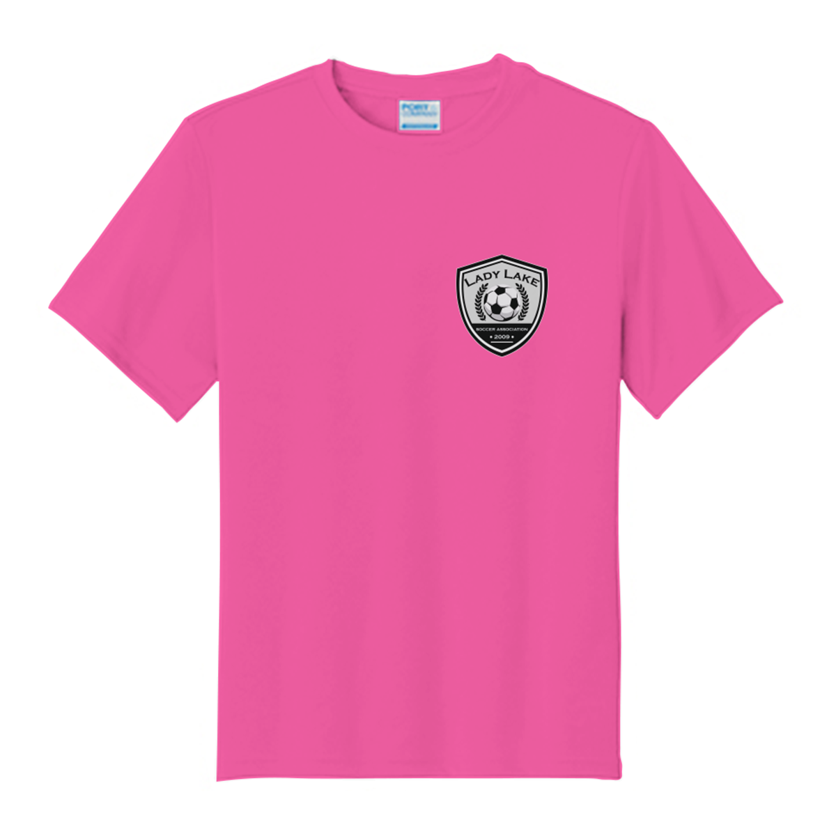 Youth Lady Lake Soccer Association Performance T-Shirt