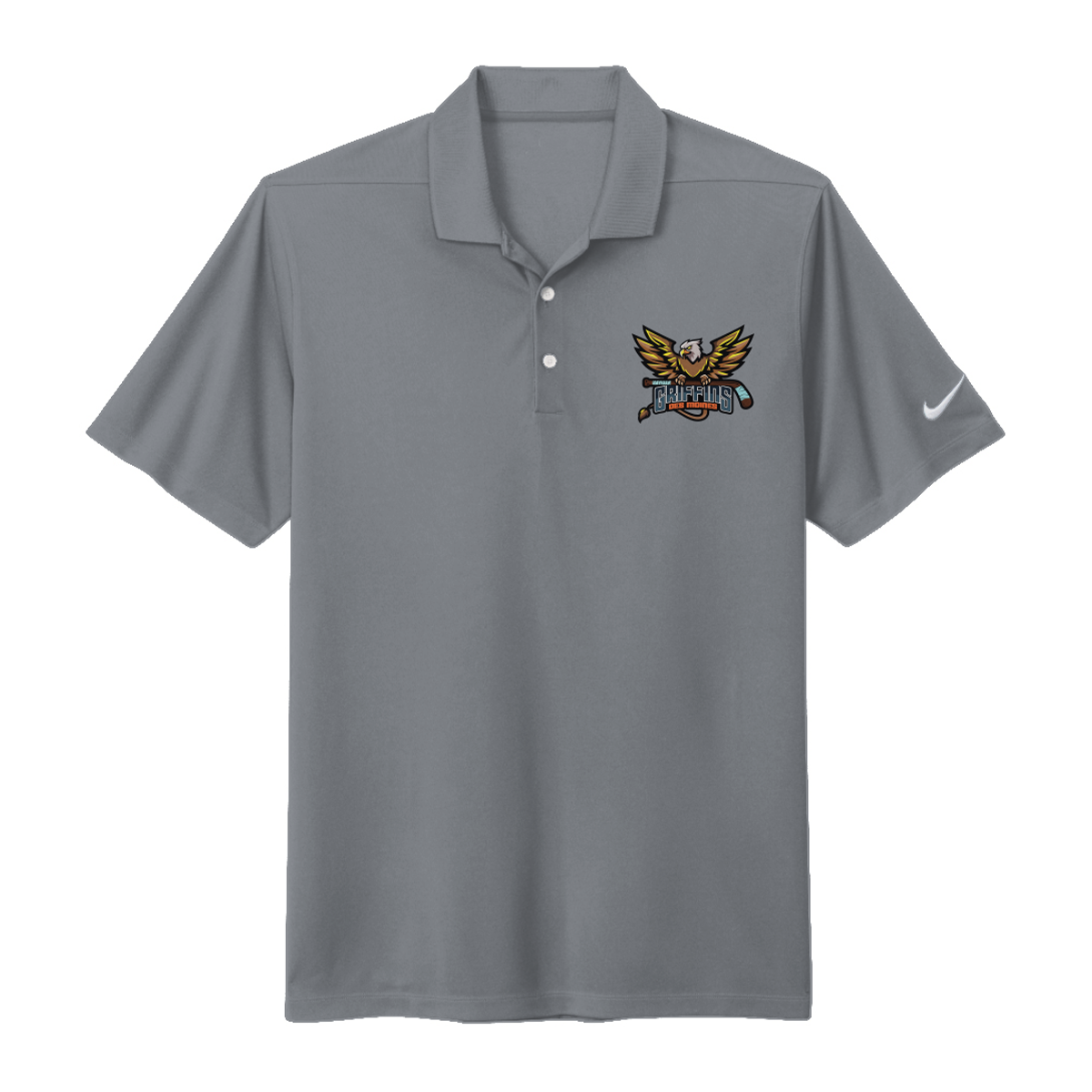 Adult Griffins Nike Dri-FIT Micro Pique 2.0 Polo