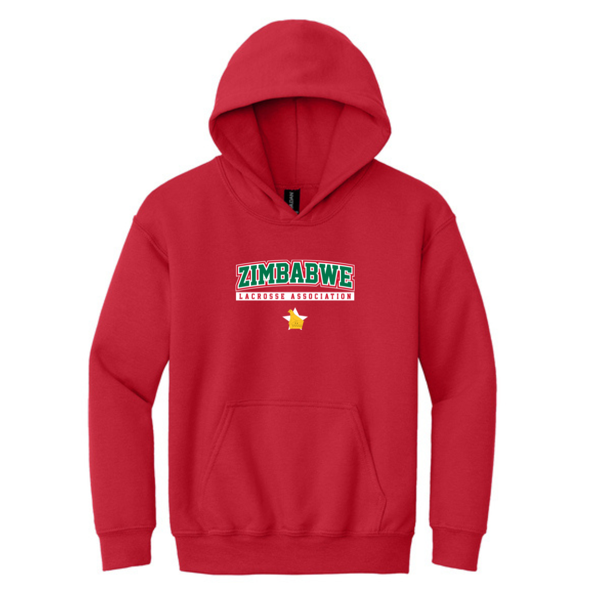 Youth Zimbabwe Lacrosse Gildan Hoodie