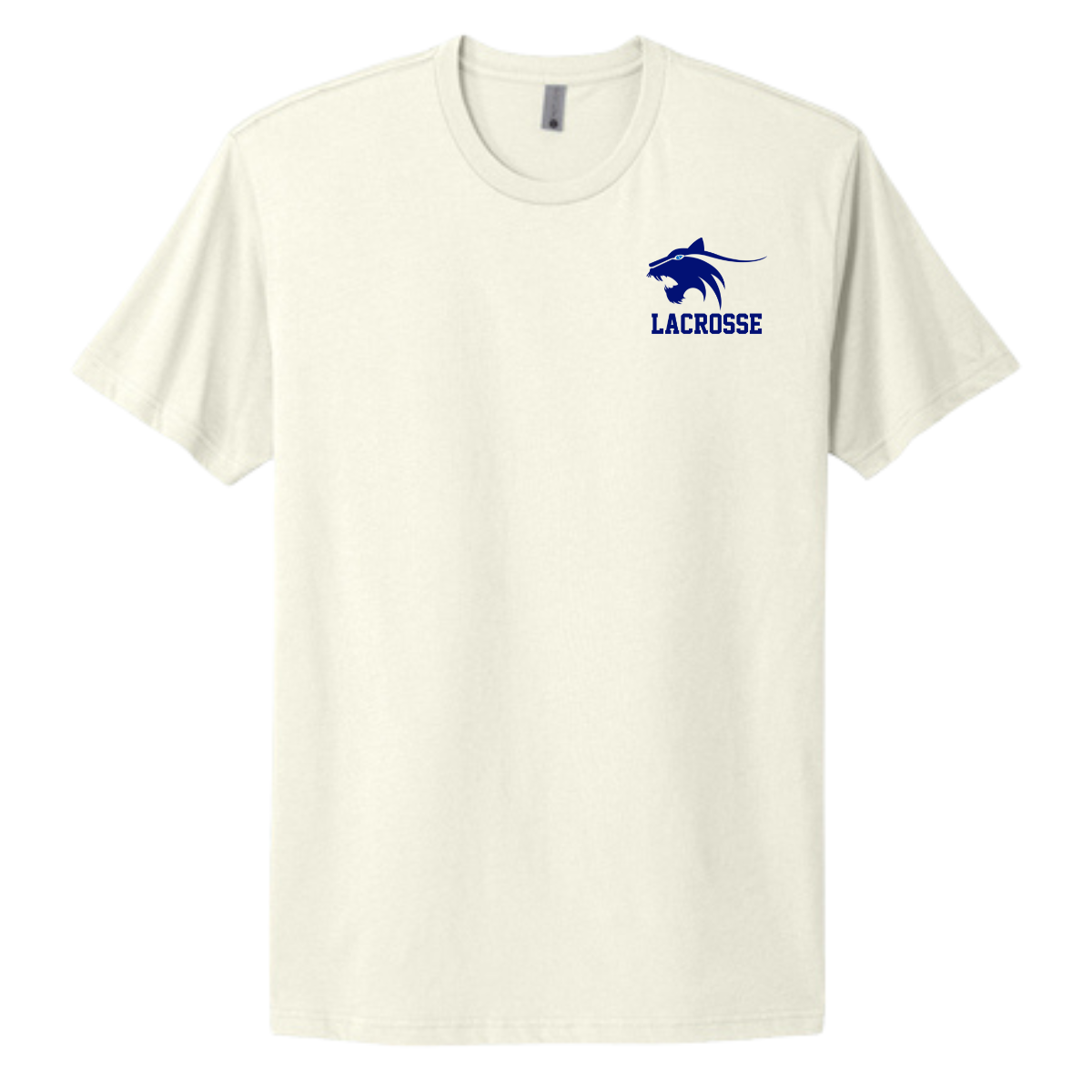 Adult Springdale Wildcats Lacrosse Lacrosse Next Level Cotton T-Shirt