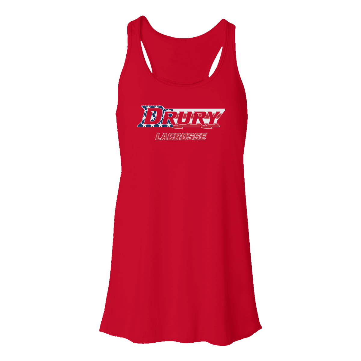 Women's Drury Lacrosse Flowy Racerback Tank