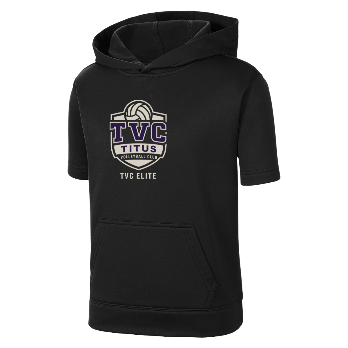 Youth TVC Elite Sport-Tek Fleece SS Hooded Pullover