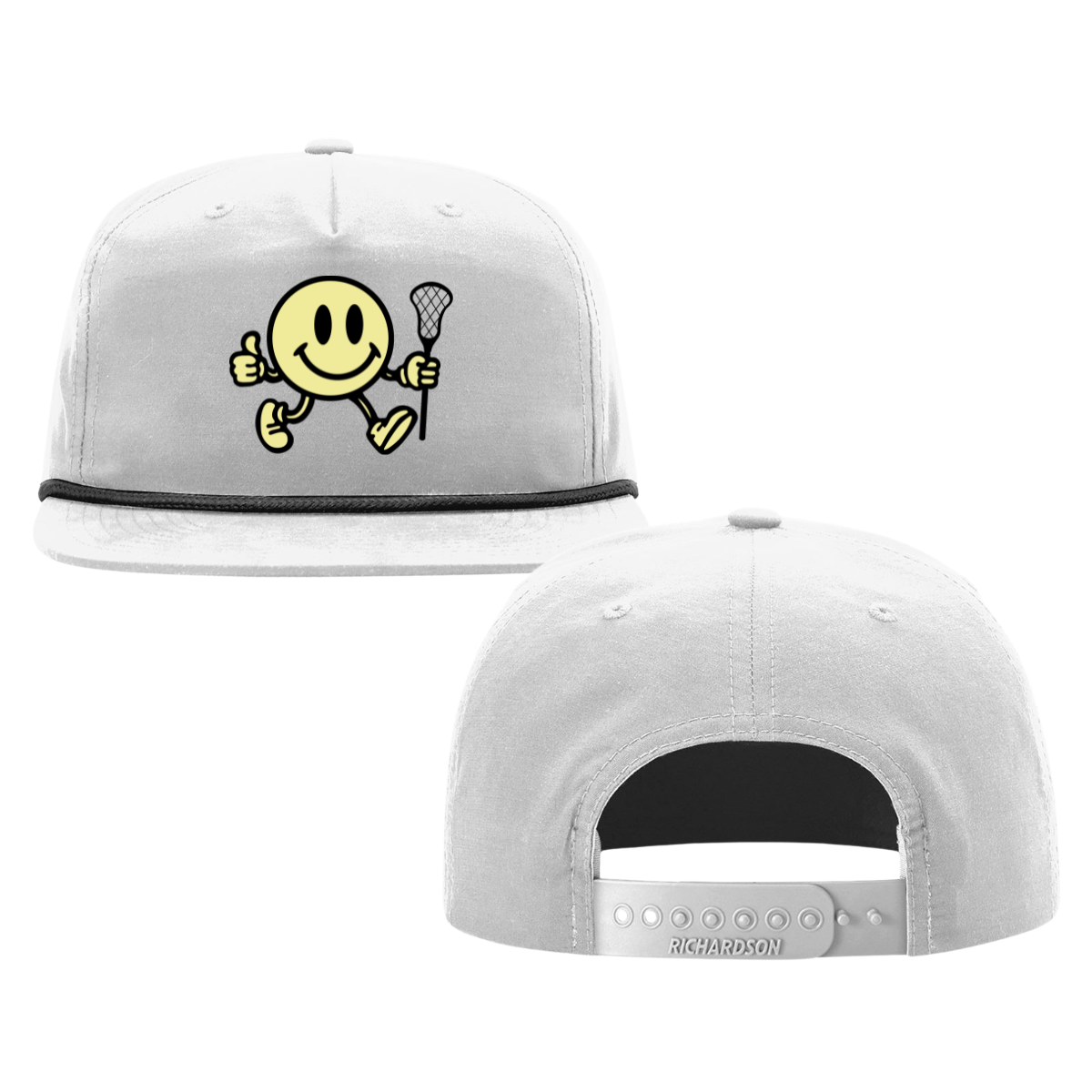 Happy Lax Training Richardson Snapback Rope Hat