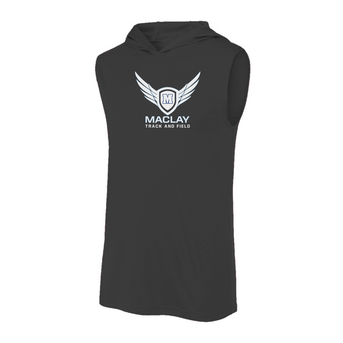 Adult Maclay Track & Field Sport-Tek Sleeveless Hoodie