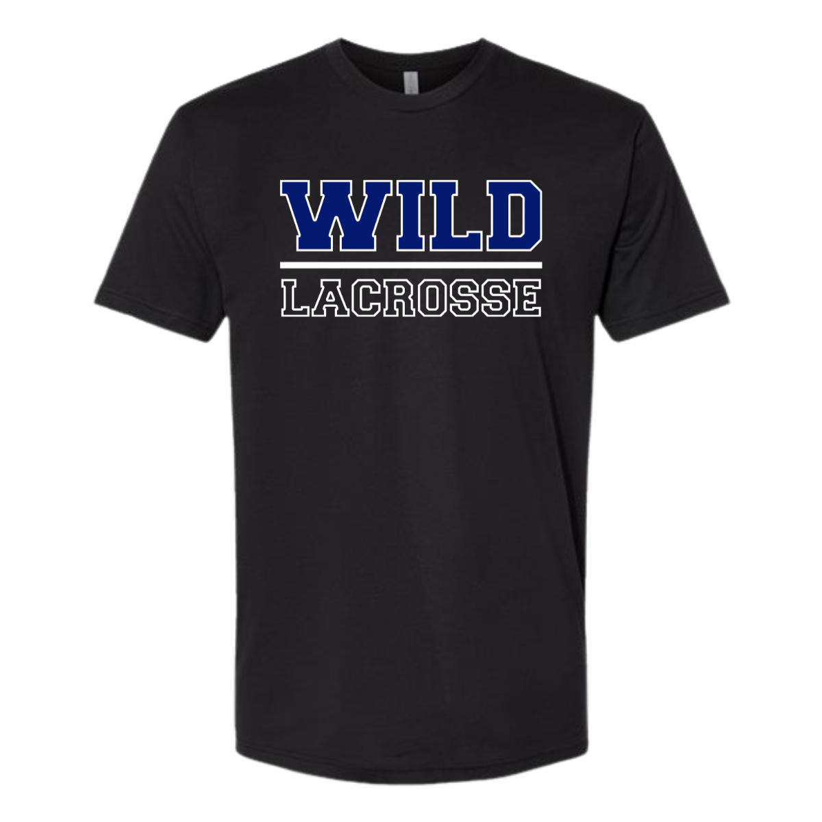 Adult Missoula Wild Lacrosse Next Level Cotton T-Shirt
