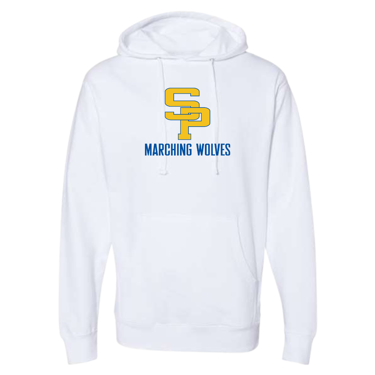 Adult St Paul's Marching WolvesMidweight Pullover Hoodie