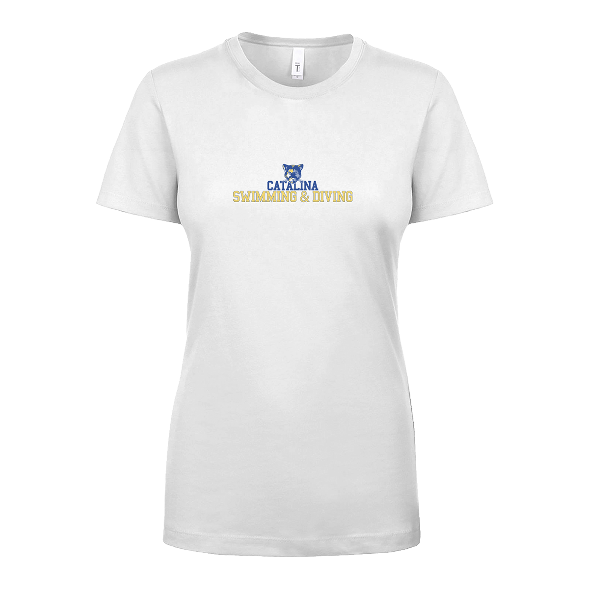 Women's Catalina Swimming & Diving Next Level Ideal T-Shirt