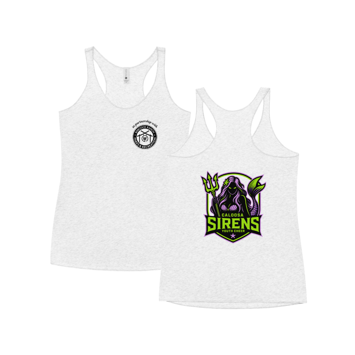 Women's Caloosa Sirens Next Level Racerback Tank Top