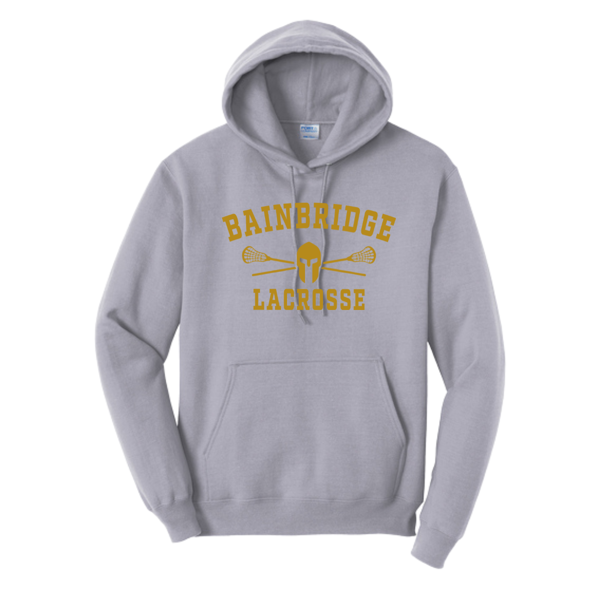 Adult Bainbridge Boys Lacrosse Port & Company Fleece Hoodie