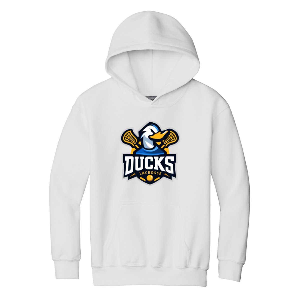 Youth Ducks Lacrosse Club Gildan Hoodie