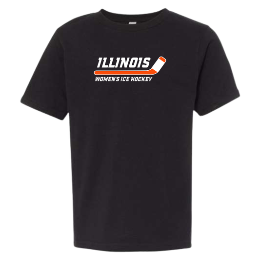Youth Illinois Hockey Next Level Cotton T-Shirt
