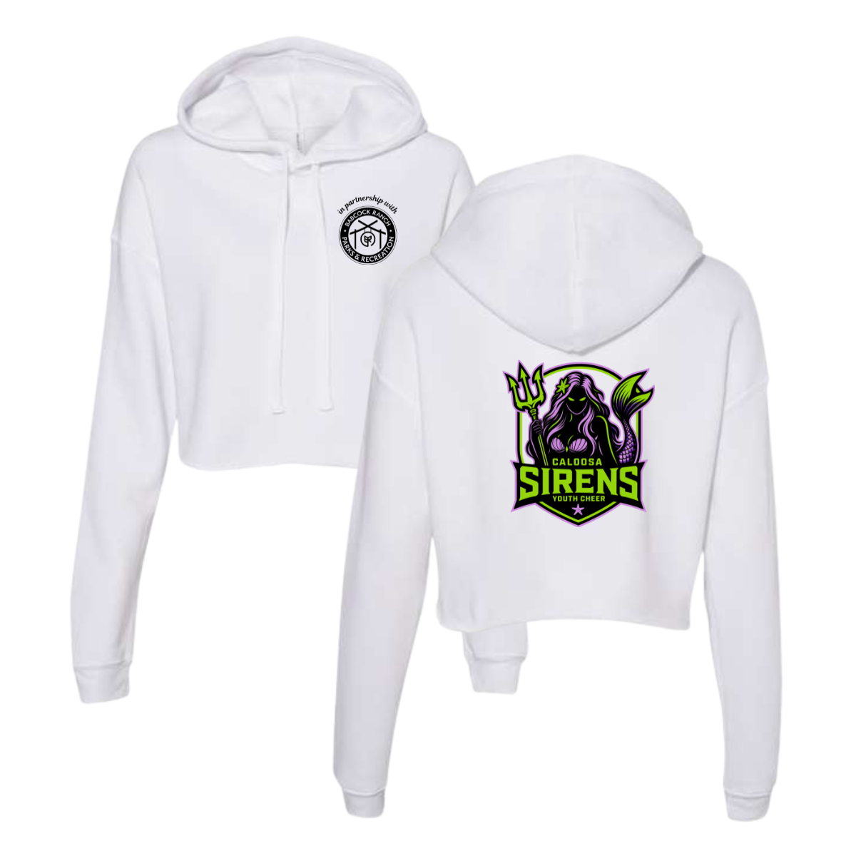 Women's Caloosa Reapers Bella + Canvas Cropped Hoodie