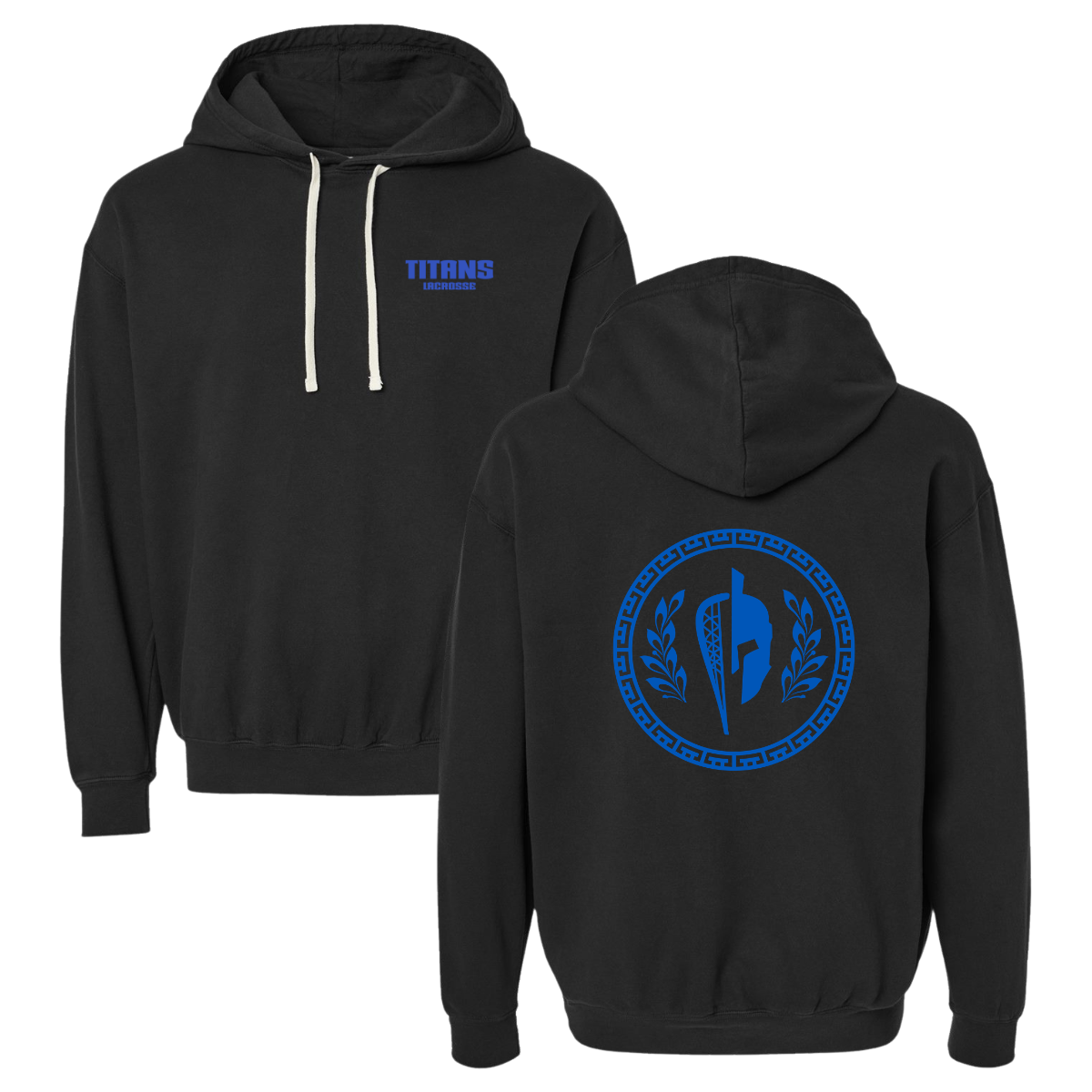 Adult SW Titans Lacrosse Comfort Colors Hoodie