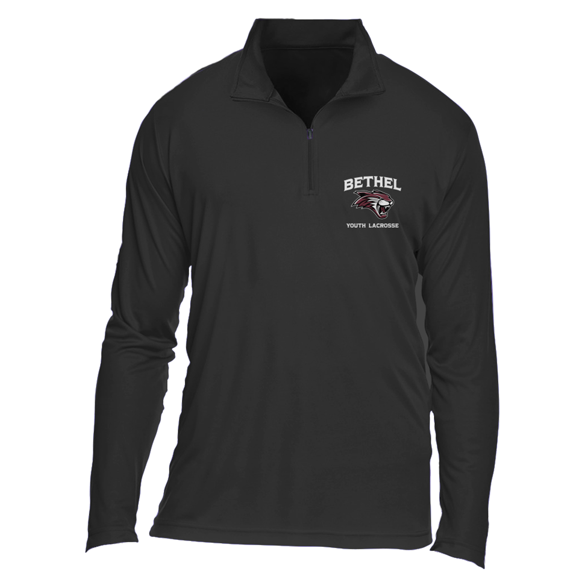 Adult Bethel Lacrosse Team 365 Zone Performance 1/4 Zip