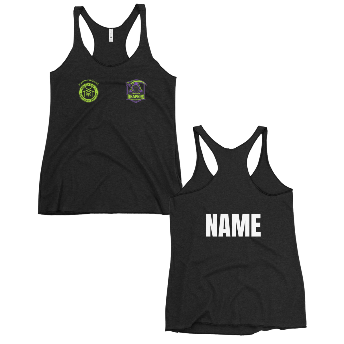 Personalizable - Women's Caloosa Reapers Racerback Tank Top