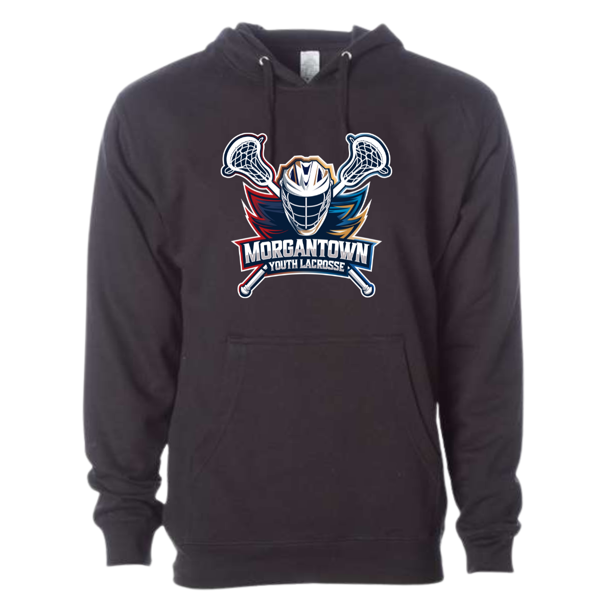 Adult Morgantown Lacrosse ITC Midweight Hoodie