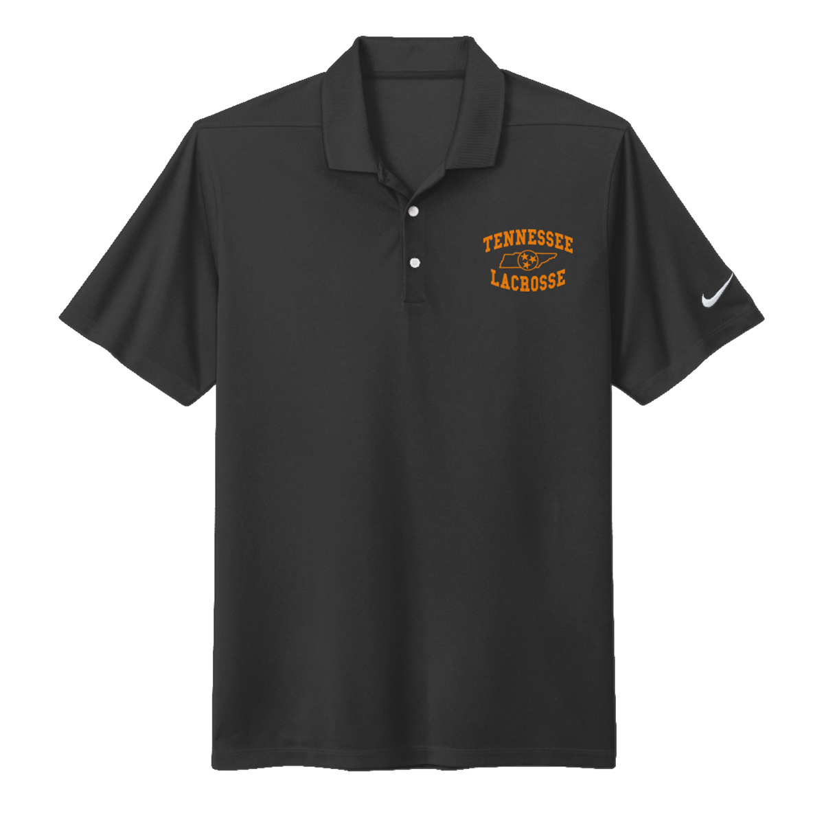 Adult Tennessee Lacrosse Nike Dri-FIT Micro Pique 2.0 Polo