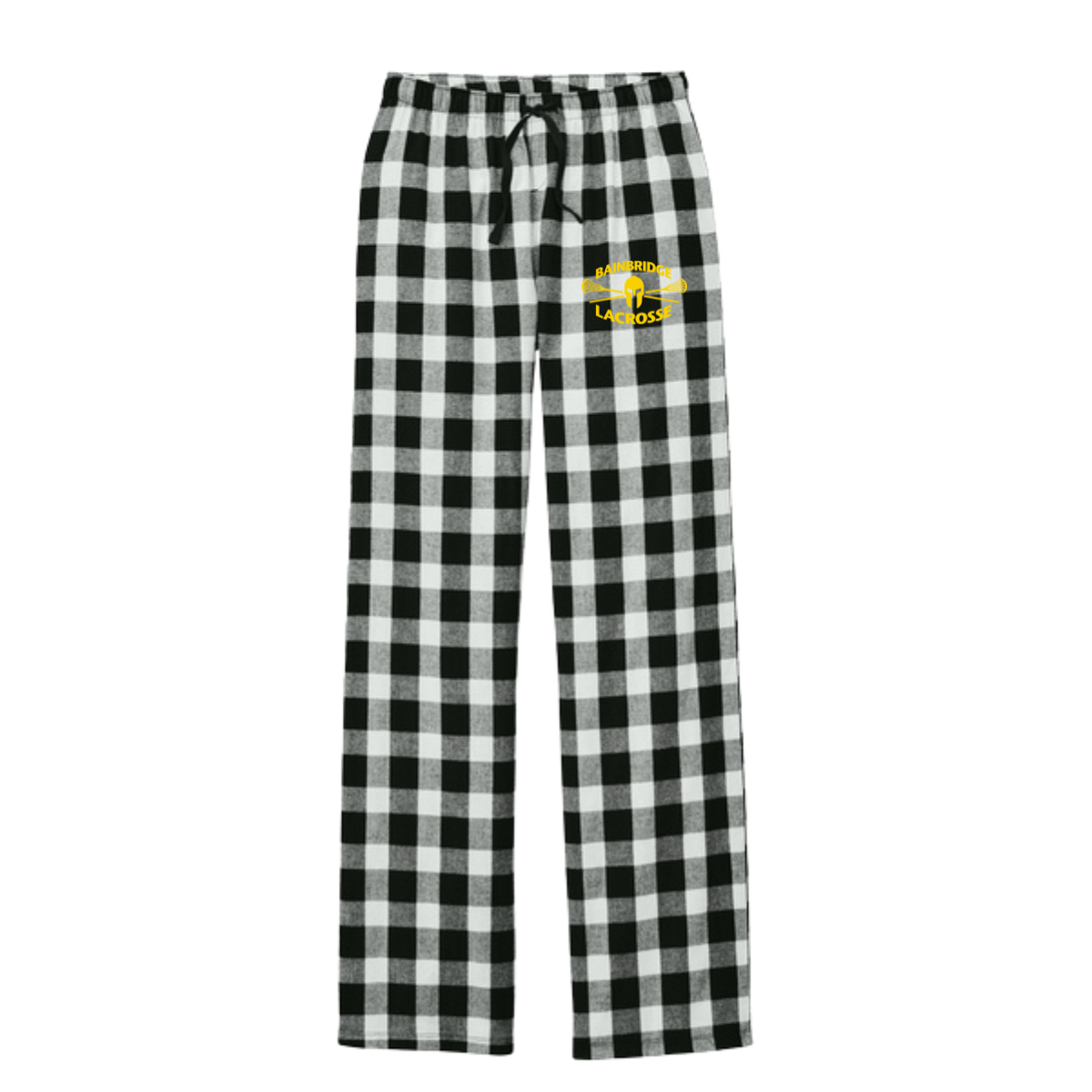 Women's Bainbridge Boys Lacrosse District Flannel Plaid Pant