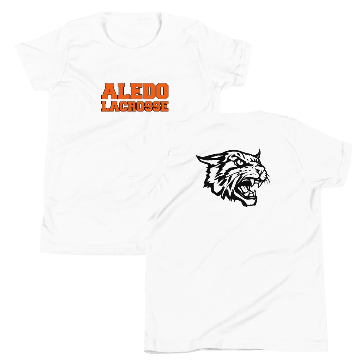 Youth Aledo Lacrosse Bella + Canvas T-shirt