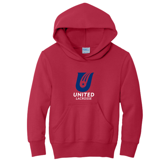 Youth United Lacrosse Port & Company Fleece Hoodie