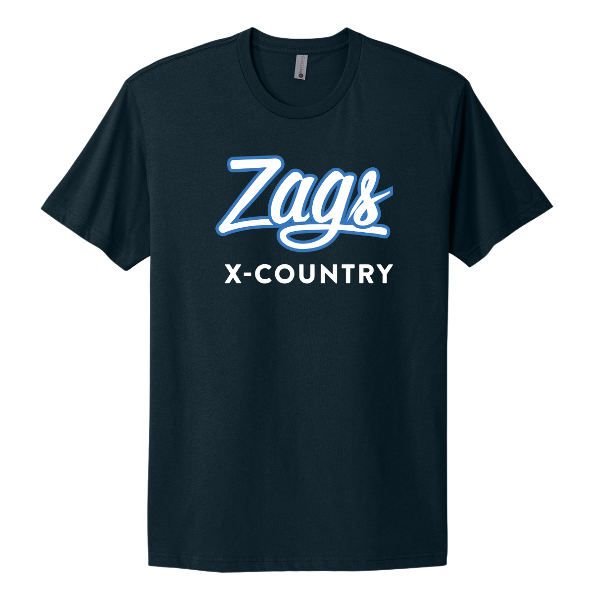 Adult Key Cross Country Next Level Cotton T-Shirt