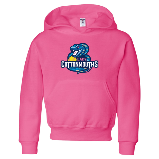Youth Lady Cottonmouths 12U Jerzees Nublend Hoodie