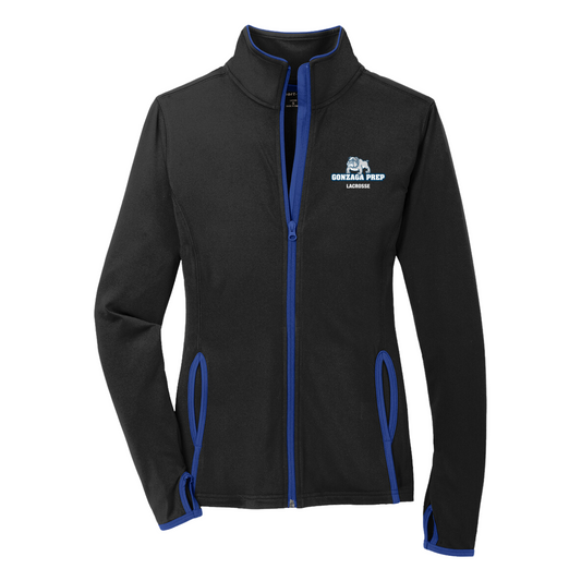 Women's GP Lacrosse Sport-Tek Sport-Wick Stretch Full Zip Jacket