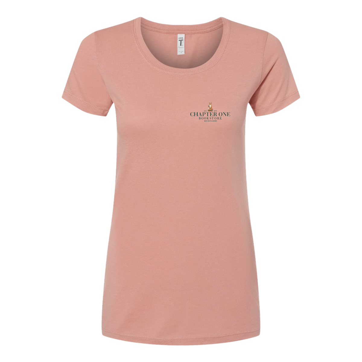 Women's Chapter One Bookstore Next Level Ideal T-Shirt