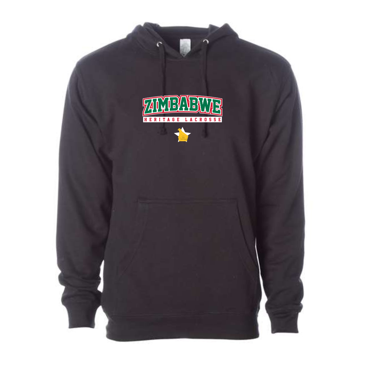 Adult Zimbabwe Lacrosse ITC Midweight Hoodie
