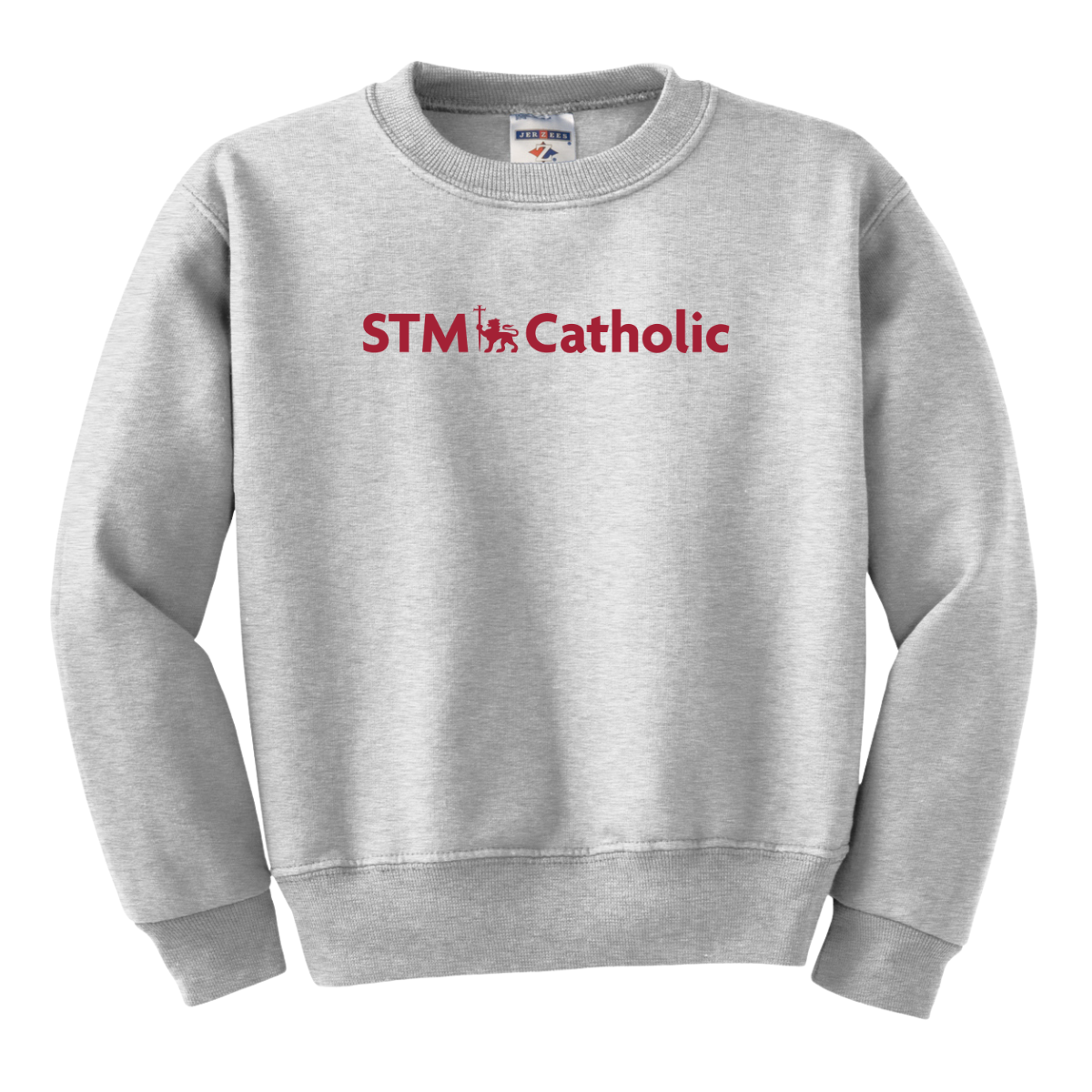 Youth STM Catholic Lightweight Jerzees Crewneck